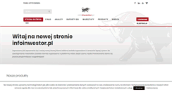 Desktop Screenshot of infoinwestor.pl