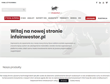 Tablet Screenshot of infoinwestor.pl